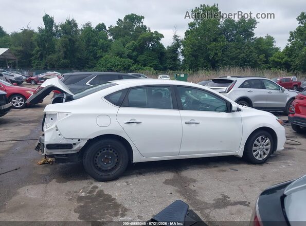 3N1AB7AP6JY211670 2018 NISSAN SENTRA Белый Панорамный вид салона 360°