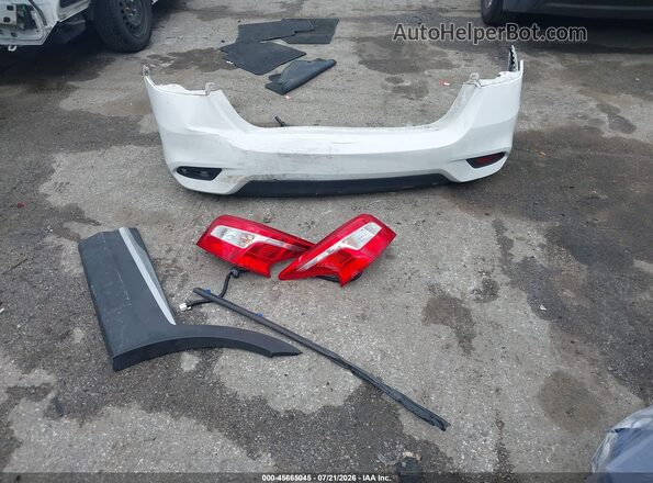 3N1AB7AP6JY211670 2018 NISSAN SENTRA Белый Вид щитка приборов