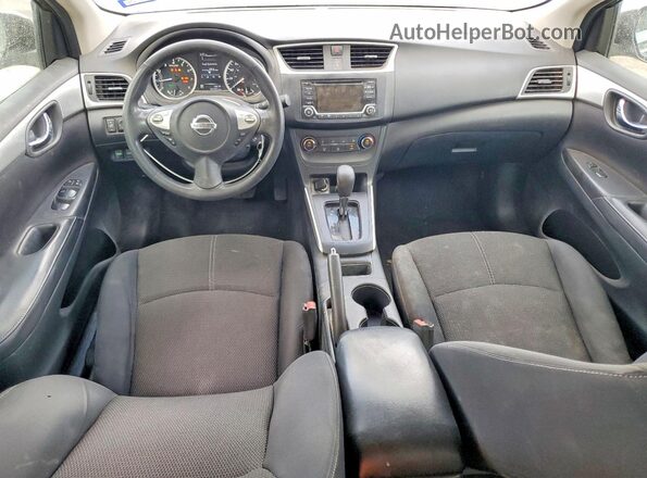 3N1AB7AP6JY222300 2018 NISSAN SENTRA Черный Вид панели приборов