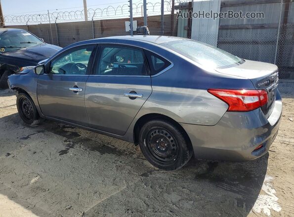 3N1AB7AP6JY226931 2018 NISSAN SENTRA Серый Задняя левая четверть