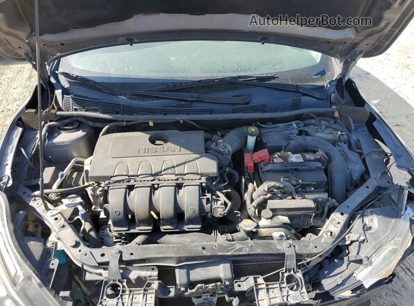 3N1AB7AP6JY226931 2018 NISSAN SENTRA Серый Вид задней части салона