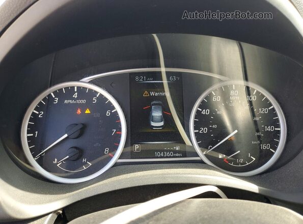 3N1AB7AP6JY226931 2018 NISSAN SENTRA Серый Вид щитка приборов