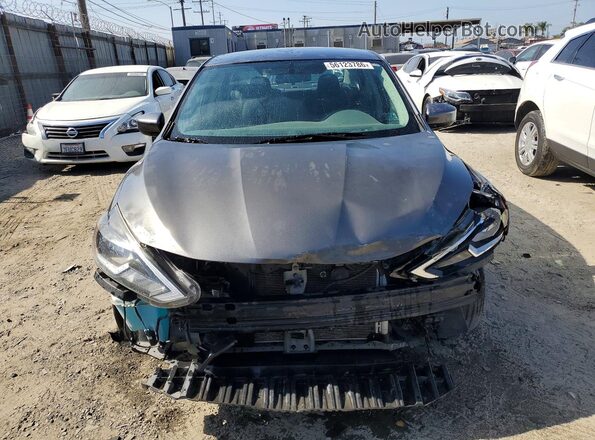 3N1AB7AP6JY226931 2018 NISSAN SENTRA Серый Вид спереди