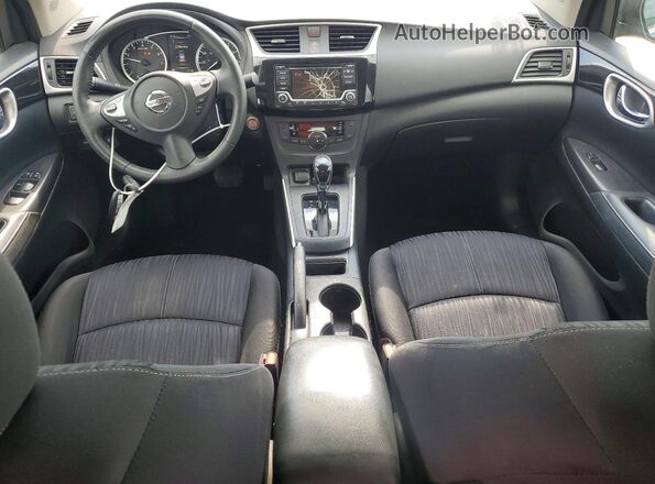 3N1AB7AP6JY256771 2018 NISSAN SENTRA Charcoal წინა პანელის ხედი