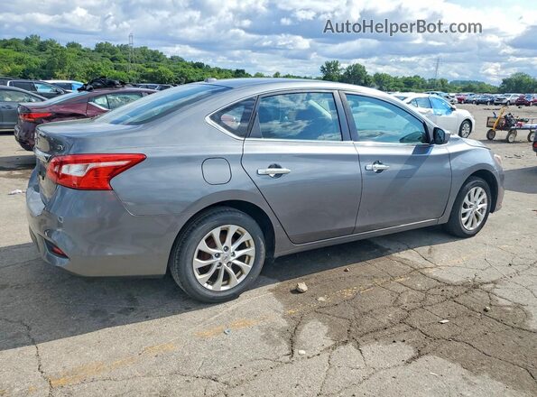 3N1AB7AP6JY256771 2018 NISSAN SENTRA Charcoal უკანა მარჯვენა