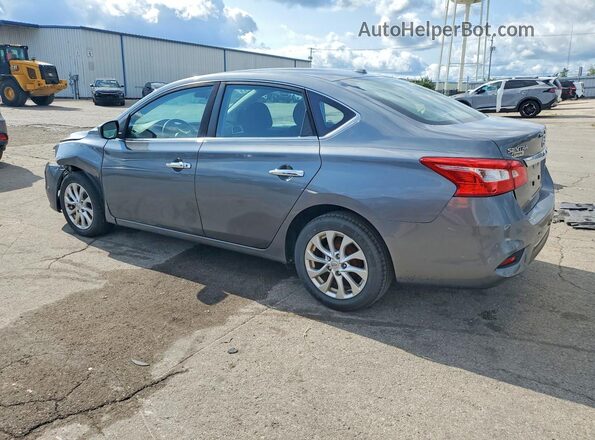 3N1AB7AP6JY256771 2018 NISSAN SENTRA Charcoal უკანა მარცხენა