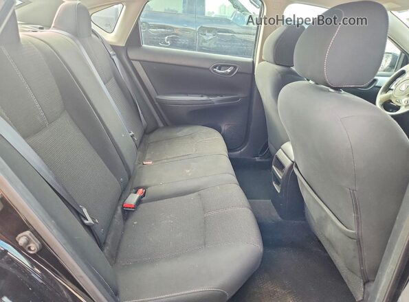 3N1AB7AP6JY264515 2018 NISSAN SENTRA Black Vista de los asientos traseros