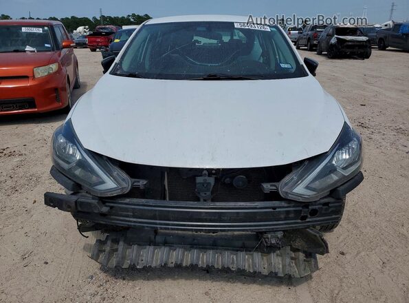 3N1AB7AP6JY300364 2018 NISSAN SENTRA White Front view