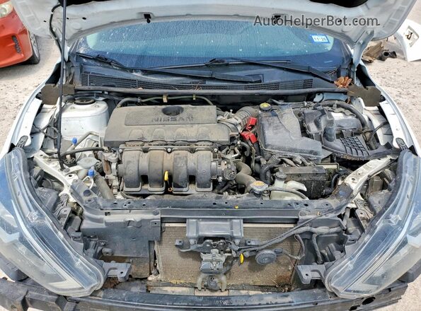 3N1AB7AP6JY300364 2018 NISSAN SENTRA White Engine compartment view