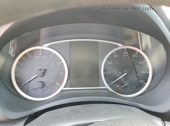 3N1AB7AP6JY300364 2018 NISSAN SENTRA White Instrument cluster view