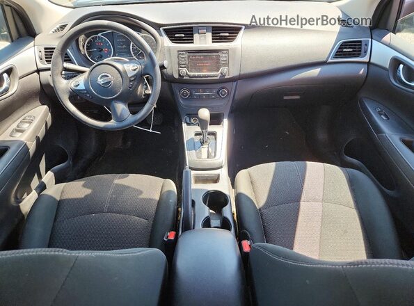 3N1AB7AP6JY301272 2018 NISSAN SENTRA Blue Widok deski rozdzielczej