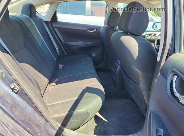 3N1AB7AP6JY301272 2018 NISSAN SENTRA Blue Widok tylnych siedzeń