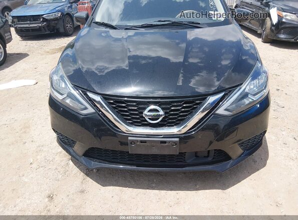 3N1AB7AP6JY309324 2018 NISSAN SENTRA Черный Вид спереди