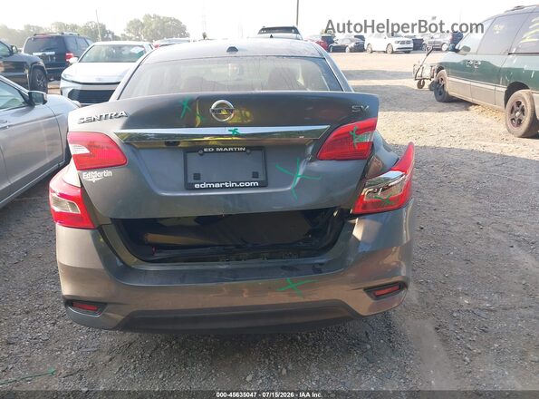 3N1AB7AP6JY323000 2018 NISSAN SENTRA Gray 