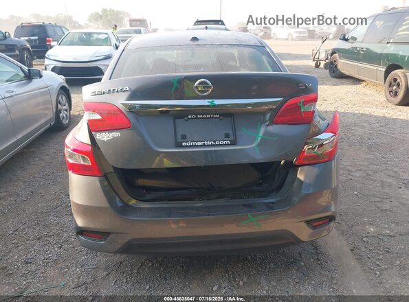 3N1AB7AP6JY323000 2018 NISSAN SENTRA Gray Вид спереду