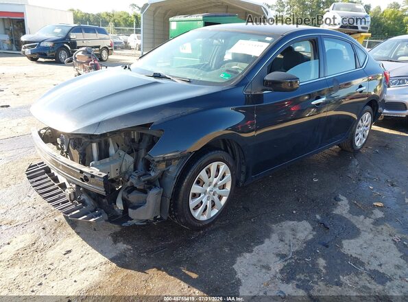 3N1AB7AP6JY326785 2018 NISSAN SENTRA Black Front left