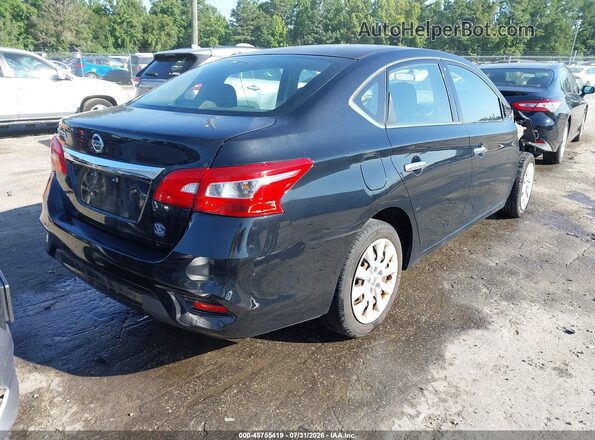3N1AB7AP6JY326785 2018 NISSAN SENTRA Black Rear right