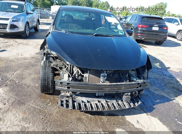 3N1AB7AP6JY326785 2018 NISSAN SENTRA Black Rear interior view
