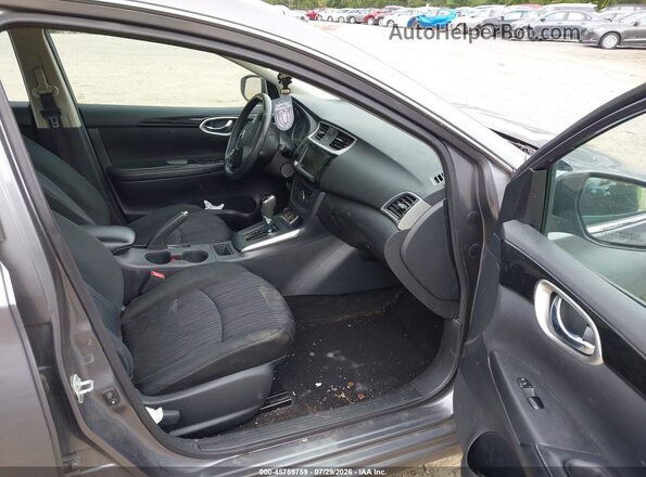 3N1AB7AP6KL624283 2019 NISSAN SENTRA Gray Սալոնի դիմացի տեսք