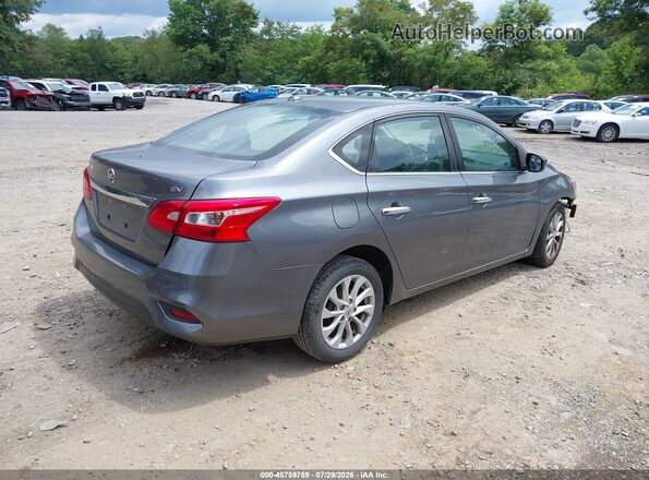 3N1AB7AP6KL624283 2019 NISSAN SENTRA Gray Հետևի աջ