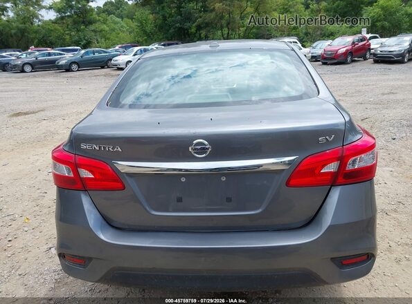 3N1AB7AP6KL624283 2019 NISSAN SENTRA Gray 