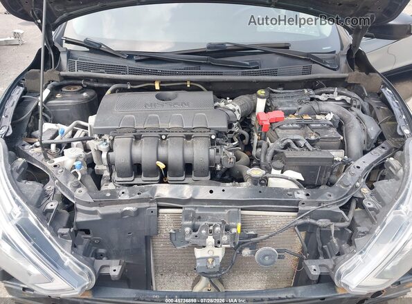 3N1AB7AP6KL625756 2019 NISSAN SENTRA Black უკანა ხედი