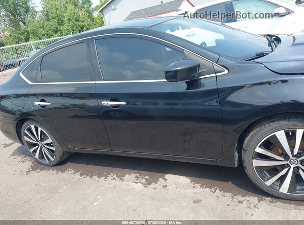 3N1AB7AP6KL625756 2019 NISSAN SENTRA Black სალონის 360-გრადუსიანი ხედი