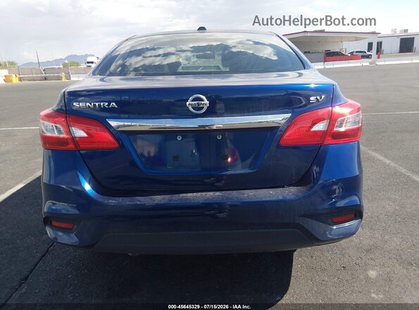 3N1AB7AP6KY210312 2019 NISSAN SENTRA Blue 