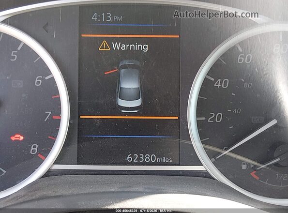 3N1AB7AP6KY210312 2019 NISSAN SENTRA Blue Панорамний вид салону 360°