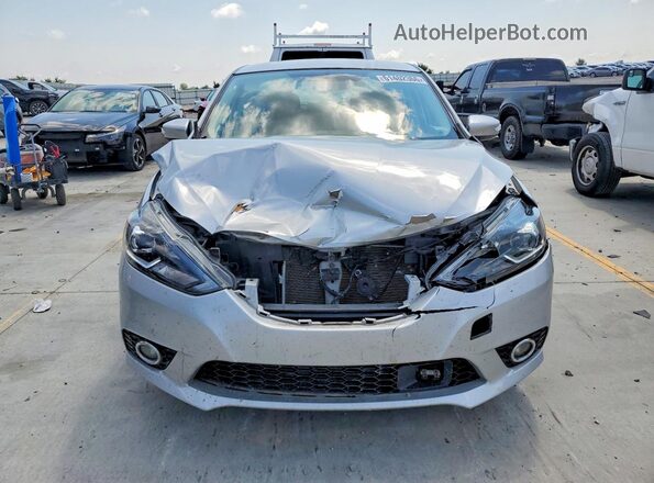 3N1AB7AP6KY211122 2019 NISSAN SENTRA Silver Vista frontal