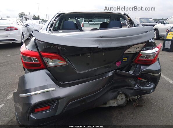 3N1AB7AP6KY237834 2019 NISSAN SENTRA Gray 