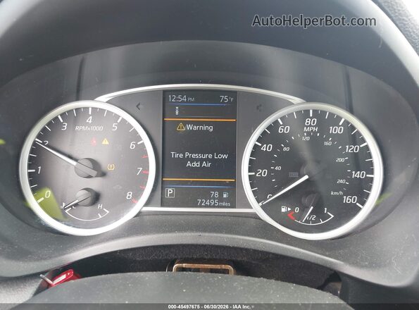 3N1AB7AP6KY237879 2019 NISSAN SENTRA Red უკანა სავარძლების ხედი