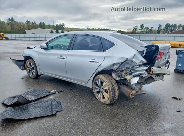 3N1AB7AP6KY238594 2019 NISSAN SENTRA Silver Հետևի ձախ