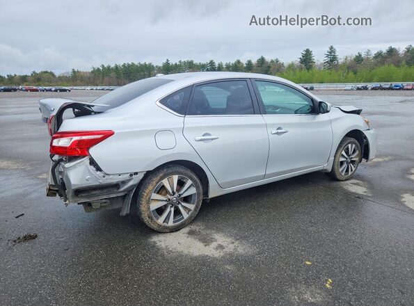 3N1AB7AP6KY238594 2019 NISSAN SENTRA Silver Հետևի աջ