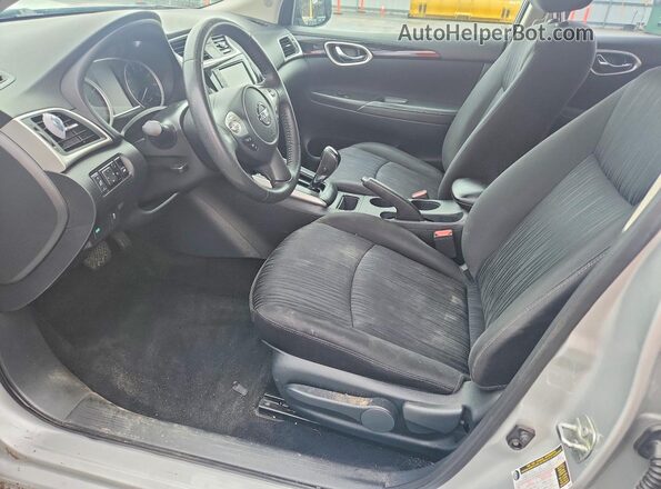 3N1AB7AP6KY238594 2019 NISSAN SENTRA Silver Սալոնի դիմացի տեսք