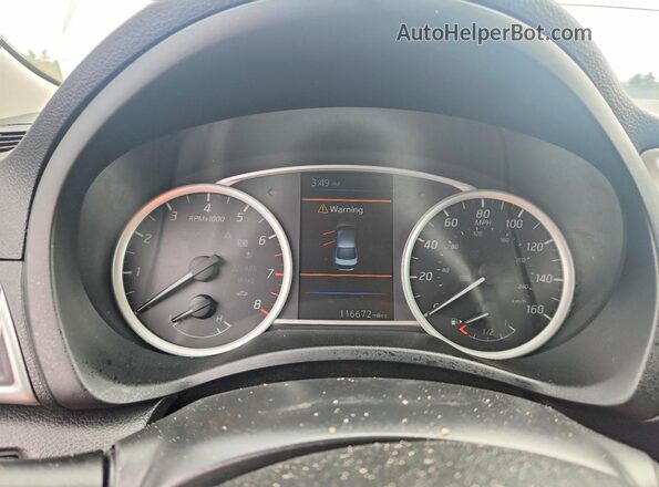 3N1AB7AP6KY238594 2019 NISSAN SENTRA Silver Սարքավորումների վահանակի տեսք