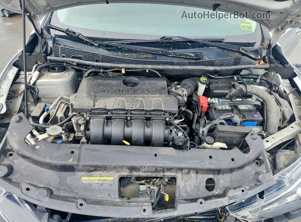 3N1AB7AP6KY238594 2019 NISSAN SENTRA Silver Սալոնի հետևի տեսք