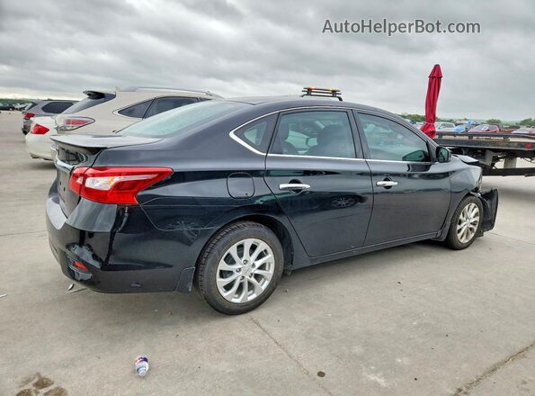 3N1AB7AP6KY251684 2019 NISSAN SENTRA Black Հետևի աջ