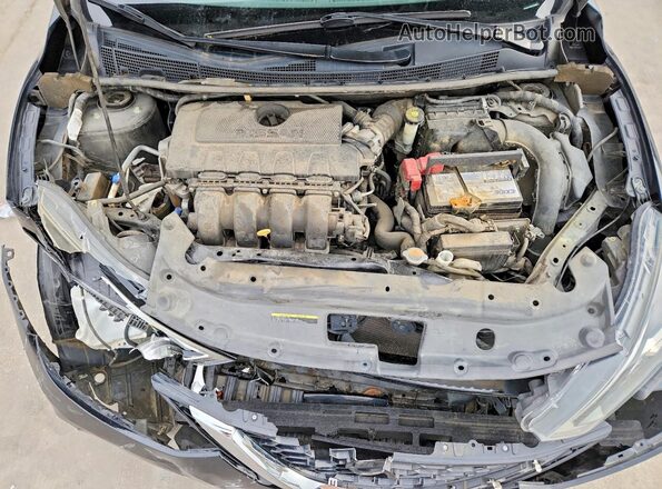 3N1AB7AP6KY251684 2019 NISSAN SENTRA Black Սալոնի հետևի տեսք