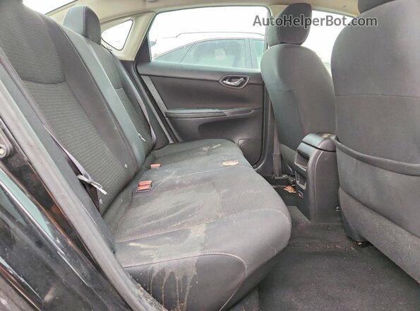 3N1AB7AP6KY251684 2019 NISSAN SENTRA Black Հետևի նստատեղերի տեսք