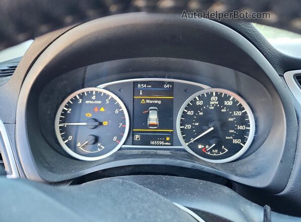 3N1AB7AP6KY252365 2019 NISSAN SENTRA Silver ხელსაწყოთა პანელის ხედი