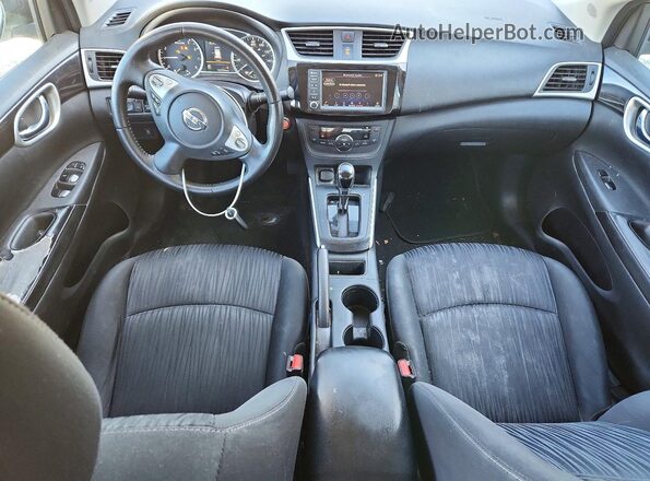 3N1AB7AP6KY252365 2019 NISSAN SENTRA Silver წინა პანელის ხედი