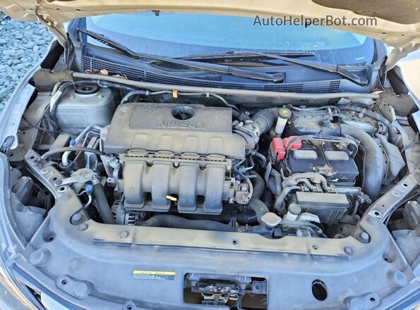 3N1AB7AP6KY252365 2019 NISSAN SENTRA Silver უკანა სალონის ხედი