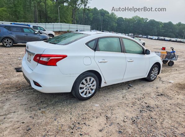 3N1AB7AP6KY265407 2019 NISSAN SENTRA White უკანა მარჯვენა
