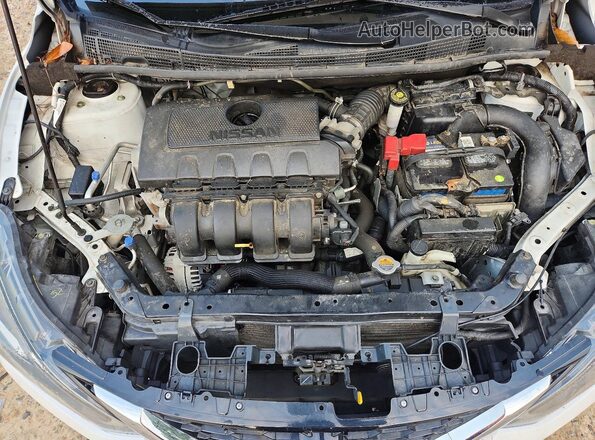 3N1AB7AP6KY265407 2019 NISSAN SENTRA White უკანა სალონის ხედი