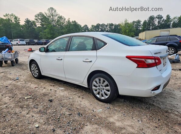 3N1AB7AP6KY265407 2019 NISSAN SENTRA White უკანა მარცხენა