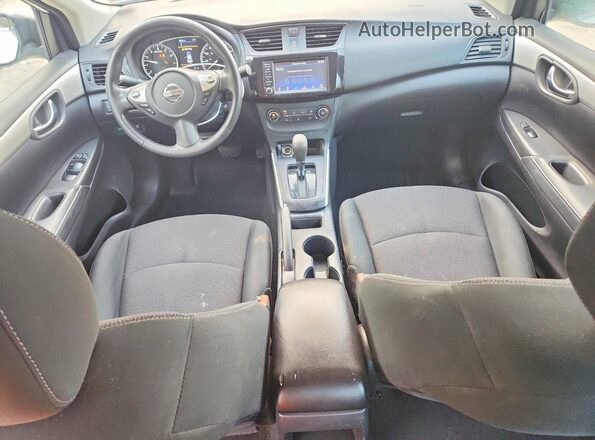 3N1AB7AP6KY265407 2019 NISSAN SENTRA White წინა პანელის ხედი