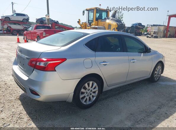3N1AB7AP6KY266640 2019 NISSAN SENTRA Silver Հետևի աջ
