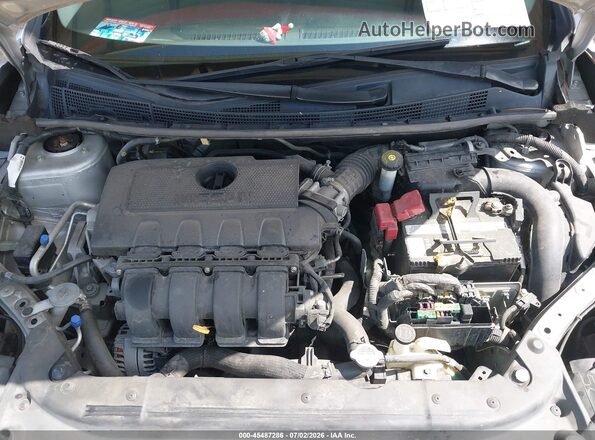 3N1AB7AP6KY266640 2019 NISSAN SENTRA Silver Հետևի տեսք