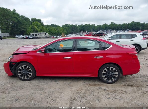 3N1AB7AP6KY305873 2019 NISSAN SENTRA Red სალონის 360-გრადუსიანი ხედი